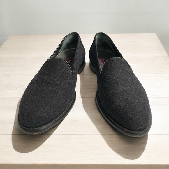 COLE HAAN EUC Dress
Formal Black Wool Slip On Loafers Shoes Black Men Size 8M - Picture 2 of 12